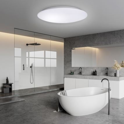 Brilagi - LED Badezimmer-Deckenleuchte mit integriertem Sensor VESTAS LED/45W/230V Ø 48 cm 3000K IP54