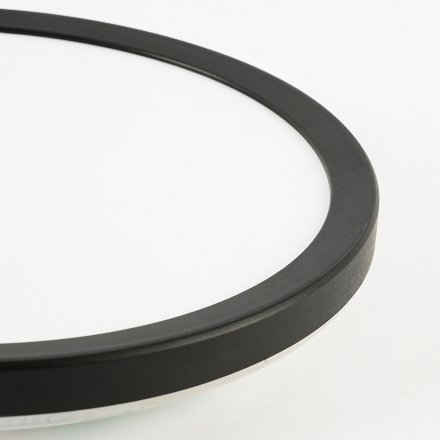 Brilagi - LED-Deckenleuchte für Badezimmer ULTRA SLIM LED/24W/230V d 42 cm schwarz IP54