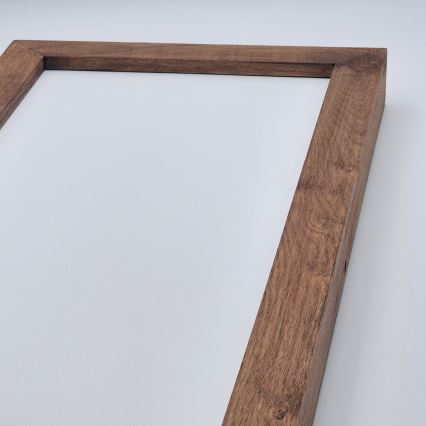 Brilagi - LED Badezimmer-Deckenleuchte WOODY FRAME LED/40W/230V 120x30 cm IP44 Eiche Kirschbaum