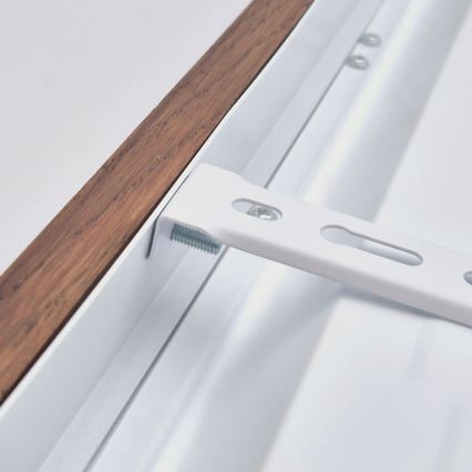 Brilagi - LED Badezimmer-Deckenleuchte WOODY FRAME LED/40W/230V 120x30 cm IP44 Eiche Kirschbaum