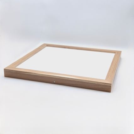 Brilagi - LED Badezimmer-Deckenleuchte WOODY FRAME LED/40W/230V 60x60 cm IP44 Eiche