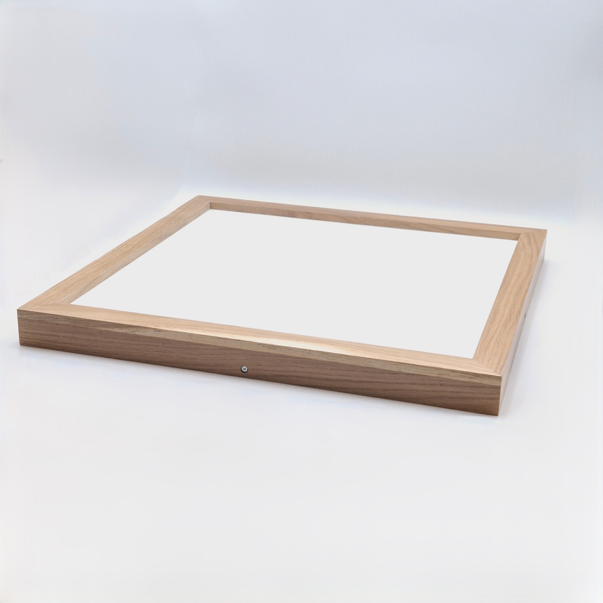 Brilagi - LED Badezimmer-Deckenleuchte WOODY FRAME LED/40W/230V 60x60 cm IP44 Eiche