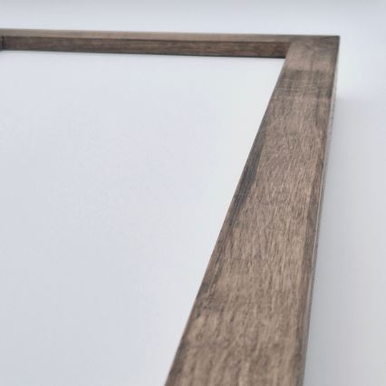 Brilagi - LED Badezimmerschreibtischleuchte WOODY FRAME LED/50W/230V 120x30 cm IP44 Eiche Nussbaum