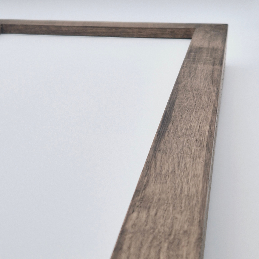 Brilagi - LED Badezimmerschreibtischleuchte WOODY FRAME LED/50W/230V 120x30 cm IP44 Eiche Nussbaum