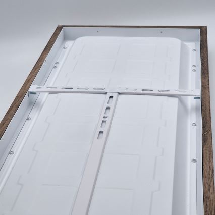 Brilagi - LED Badezimmerschreibtischleuchte WOODY FRAME LED/50W/230V 120x30 cm IP44 Eiche Nussbaum