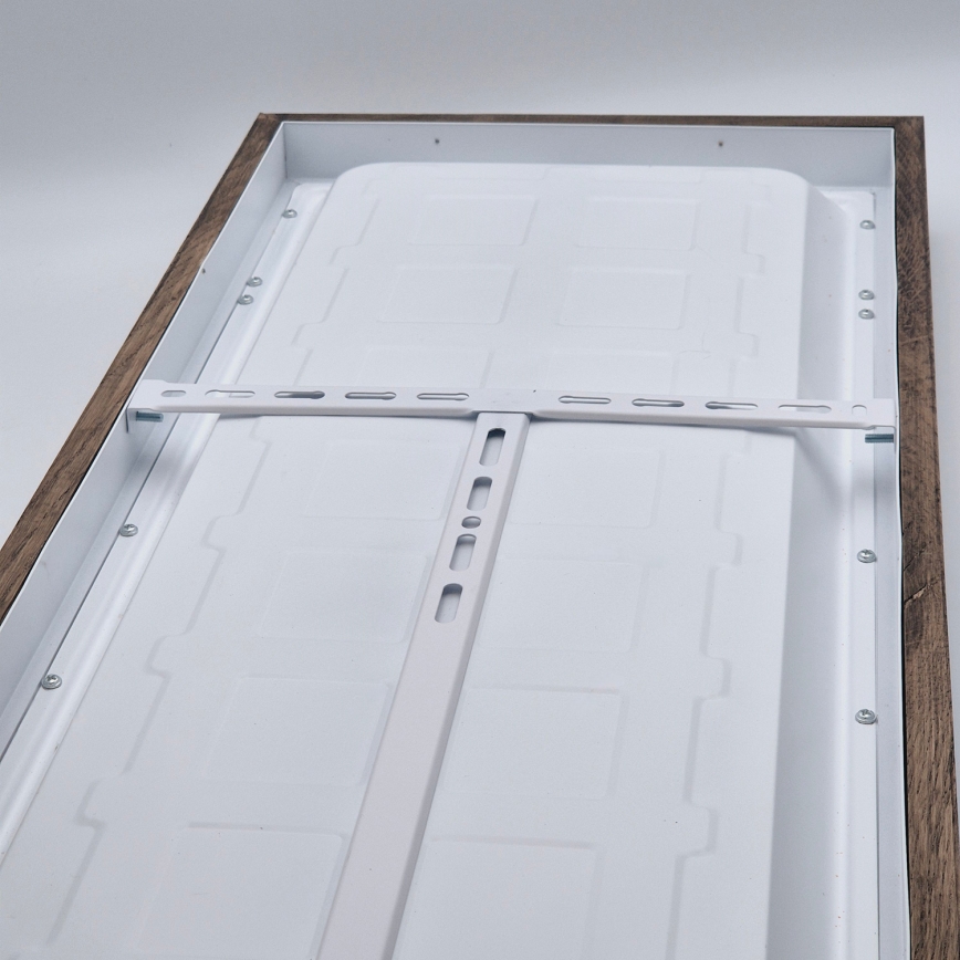 Brilagi - LED Badezimmerschreibtischleuchte WOODY FRAME LED/50W/230V 120x30 cm IP44 Eiche Nussbaum