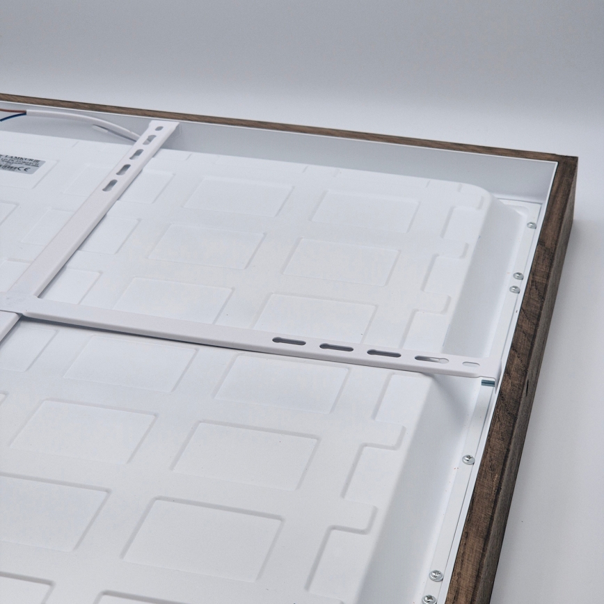 Brilagi - LED-Badezimmer-Deckenleuchte WOODY FRAME LED/50W/230V 60x60 cm IP44 Eiche Nussbaum