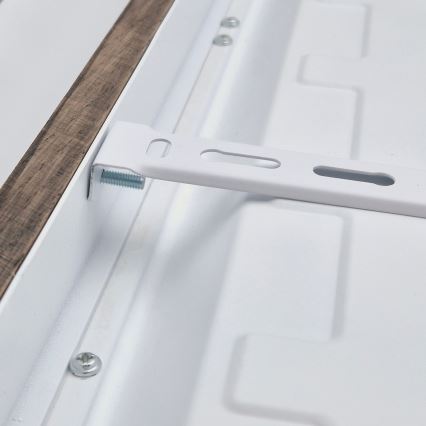 Brilagi - LED-Badezimmer-Deckenleuchte WOODY FRAME LED/50W/230V 60x60 cm IP44 Eiche Nussbaum