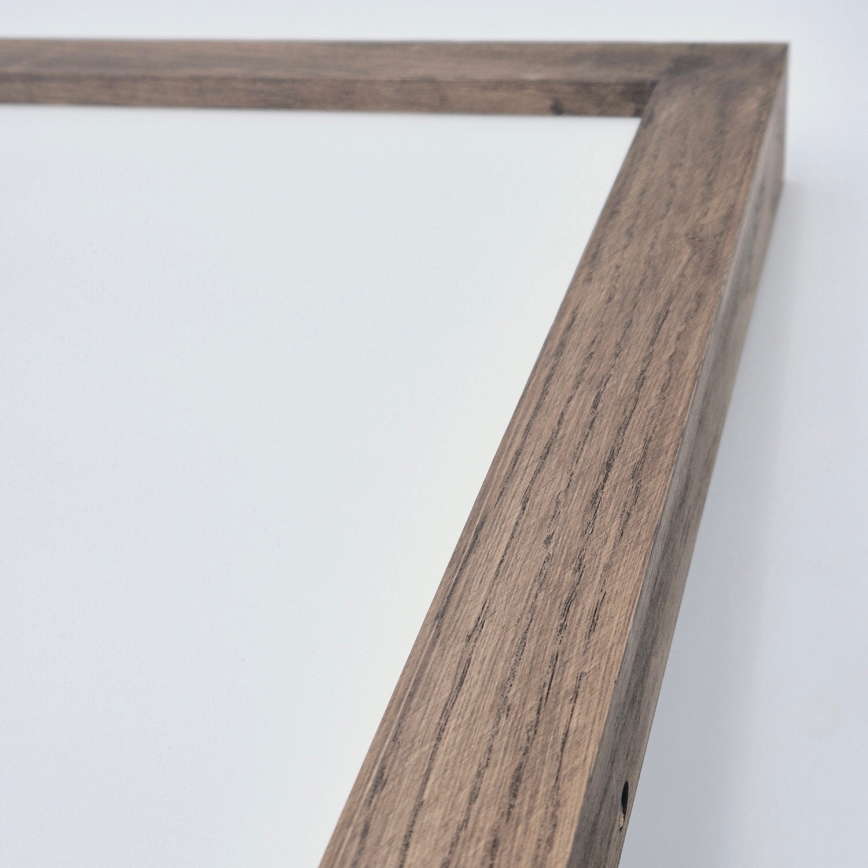 Brilagi - LED Deckenleuchte für das Bad WOODY FRAME LED/40W/230V 60x60 cm IP44 Nussbaum