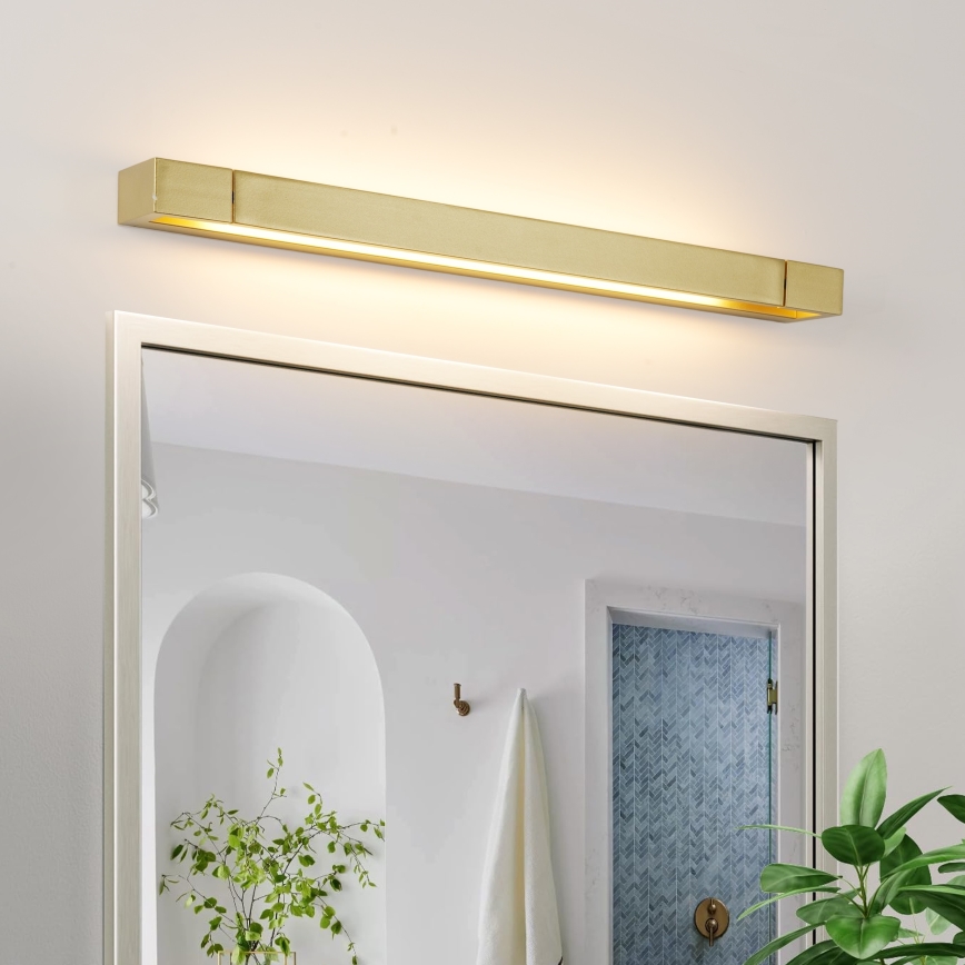 Brilagi - LED-Badspiegelleuchte AQUA LINE LED/18W/230V 60 cm IP44 goldfarben
