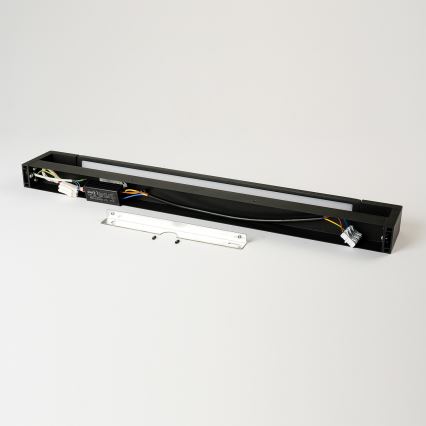 Brilagi - LED-Spiegelleuchte AQUA LINE LED/18W/230V 60 cm IP44 schwarz CRI 90