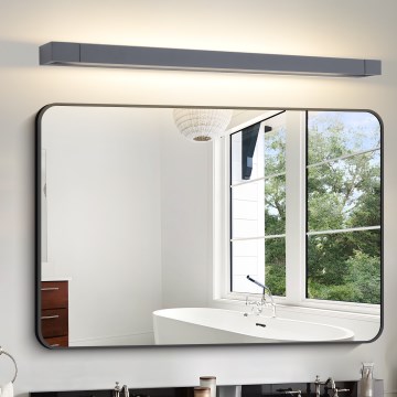 Brilagi - LED-Badspiegelleuchte AQUA LINE LED/24W/230V 90 cm IP44 Anthrazit
