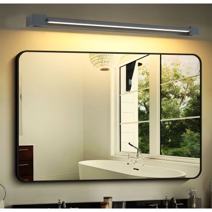 Brilagi - LED-Badspiegelleuchte AQUA LINE LED/24W/230V 90 cm IP44 Anthrazit CRI 90
