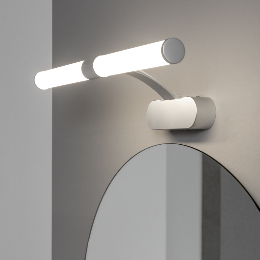 Brilagi - LED-Badezimmer-Spiegelleuchte 2-in-1 TUBEO LED/6W/230V 40 cm IP44 silber