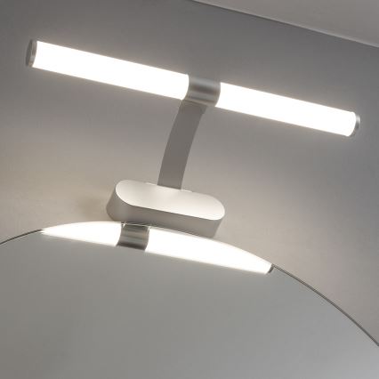 Brilagi - LED-Badezimmer-Spiegelleuchte 2-in-1 TUBEO LED/6W/230V 40 cm IP44 silber