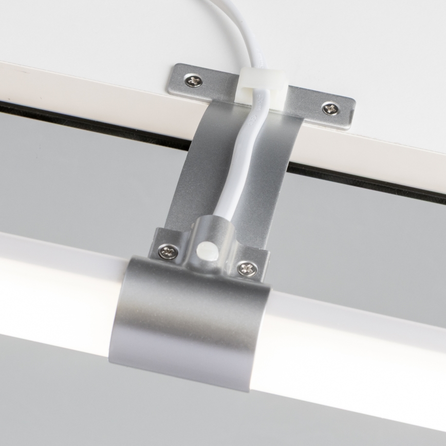 Brilagi - LED-Badezimmer-Spiegelleuchte 2-in-1 TUBEO LED/6W/230V 40 cm IP44 silber