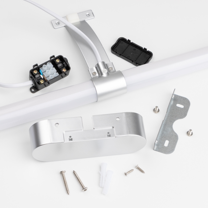 Brilagi - LED-Badezimmer-Spiegelleuchte 2-in-1 TUBEO LED/6W/230V 40 cm IP44 silber