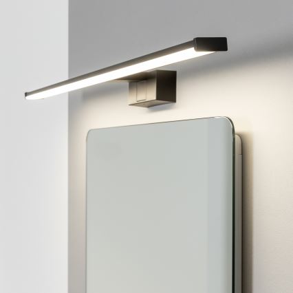 Brilagi - LED-Spiegelleuchte für Badezimmer 3-in-1 VESTRA LED/15W/230V 80 cm IP44 schwarz