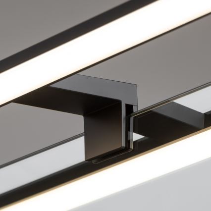 Brilagi - LED-Spiegelleuchte für Badezimmer 3-in-1 VESTRA LED/15W/230V 80 cm IP44 schwarz