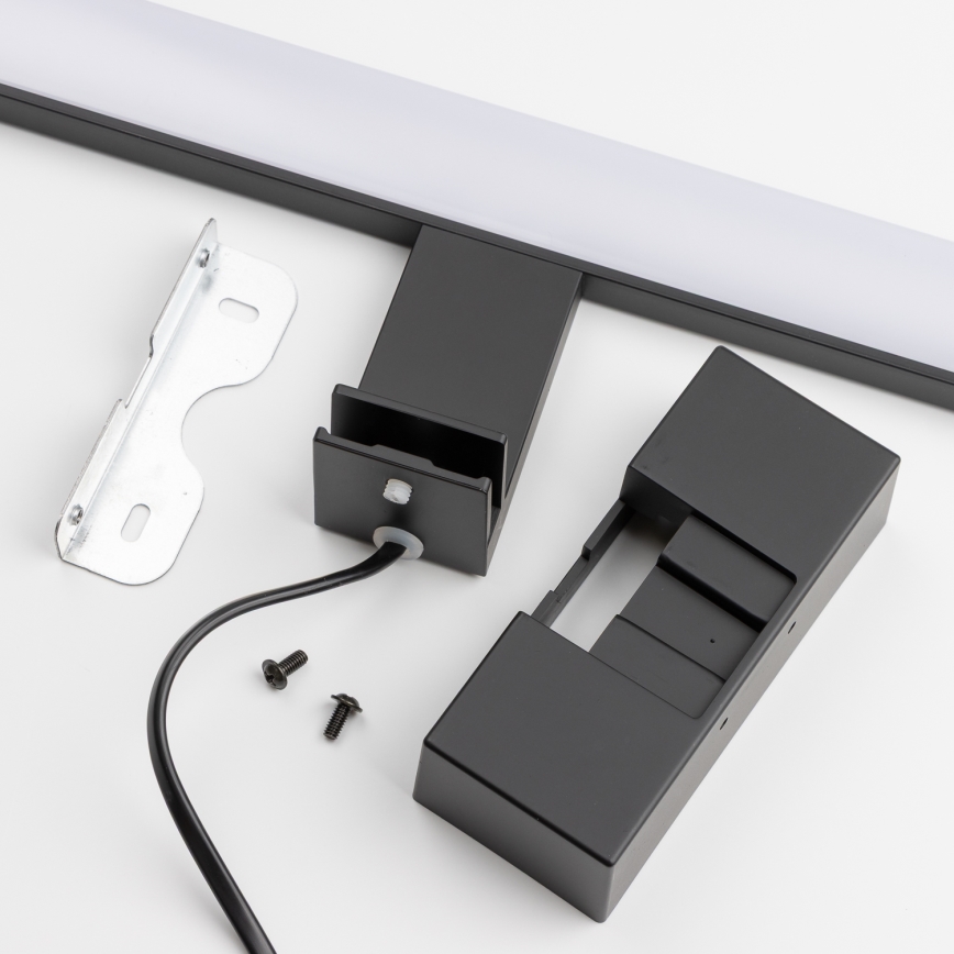 Brilagi - LED-Spiegelleuchte für Badezimmer 3-in-1 VESTRA LED/15W/230V 80 cm IP44 schwarz