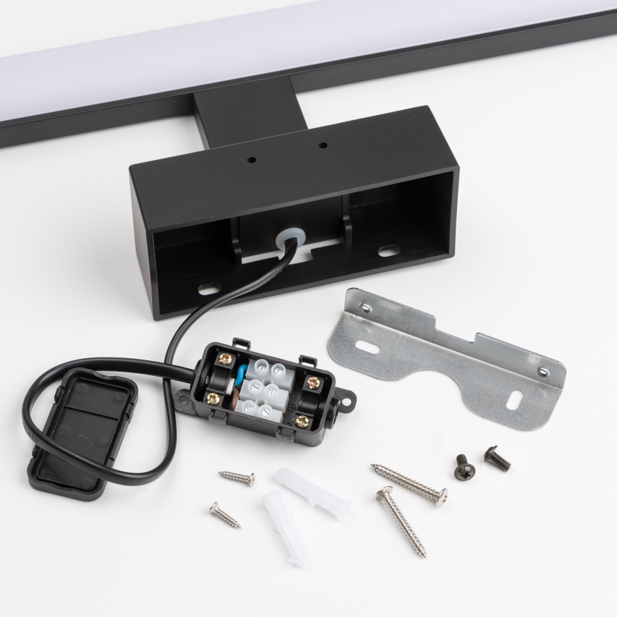 Brilagi - LED-Spiegelleuchte für Badezimmer 3-in-1 VESTRA LED/15W/230V 80 cm IP44 schwarz