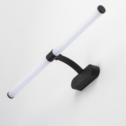 Brilagi - LED-Badspiegelbeleuchtung 2-in-1 TUBEO LED/8W/230V 60 cm IP44 schwarz
