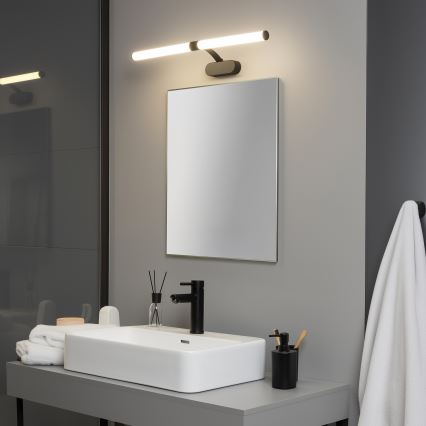 Brilagi - LED-Badspiegelbeleuchtung 2-in-1 TUBEO LED/8W/230V 60 cm IP44 schwarz