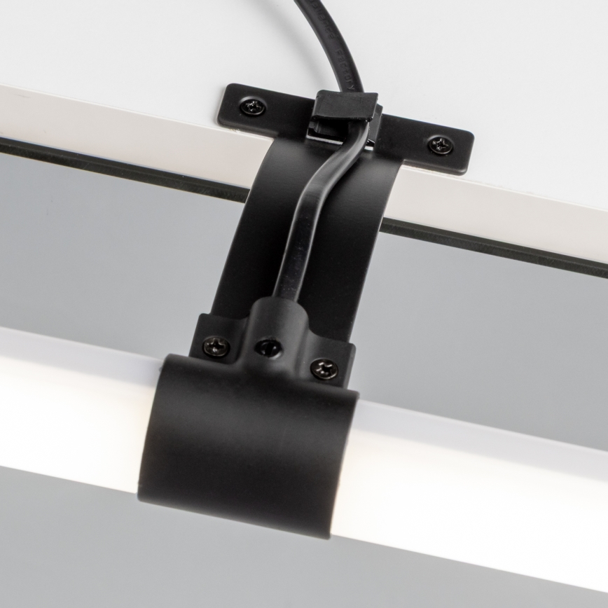 Brilagi - LED-Badspiegelbeleuchtung 2-in-1 TUBEO LED/8W/230V 60 cm IP44 schwarz