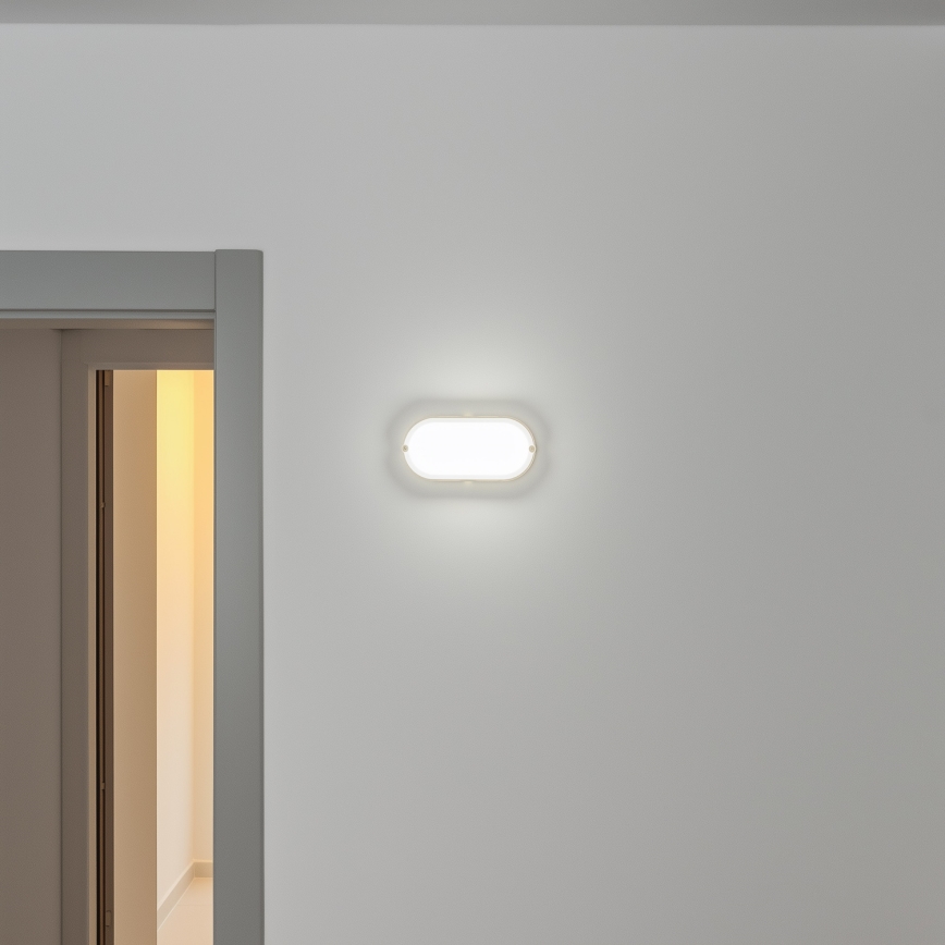 Brilagi - LED-Decken-Hochleistungsleuchte SIMA LED/12W/230V IP65 weiß