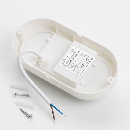 Brilagi - LED-Decken-Hochleistungsleuchte SIMA LED/12W/230V IP65 weiß