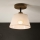 Brilagi - LED Deckenleuchte ANTHONY 1xE14/60W/230V Eiche Nussbaum/Beige