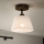 Brilagi - LED Deckenleuchte ANTHONY 1xE14/60W/230V Eiche Nussbaum/Weiß