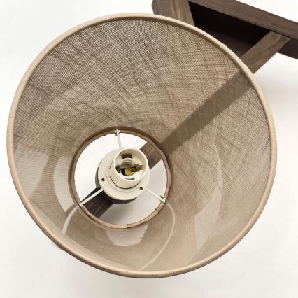 Brilagi - LED Deckenleuchte ANTHONY 3xE14/40W/230V Eiche Nussbaum
