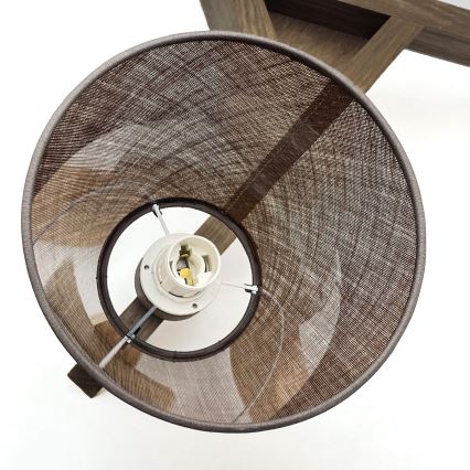Brilagi - LED Deckenleuchte ANTHONY 3xE14/40W/230V Eiche Nussbaum/Braun