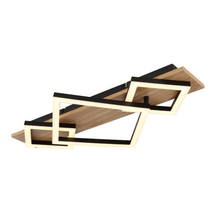 Brilagi - LED-Deckenleuchte ALSON LED/24W/230V Ø 29,5 cm Eiche