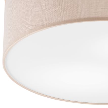 Brilagi - LED Deckenleuchte BELLADONNA 2xE27/15W/230V Ø 40 cm Beige/Eiche