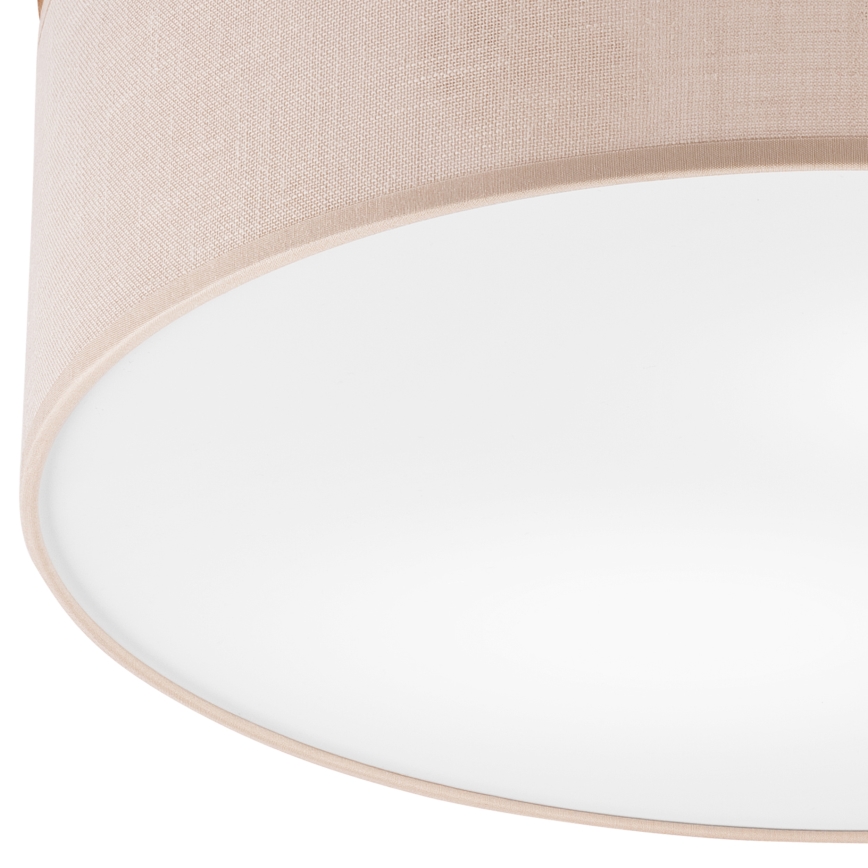 Brilagi - LED Deckenleuchte BELLADONNA 2xE27/15W/230V Ø 40 cm Beige/Eiche
