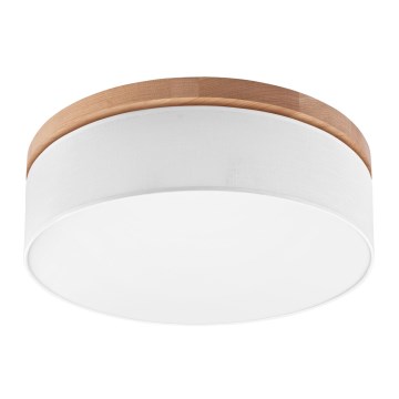 Brilagi - LED Deckenleuchte BELLADONNA 3xE27/15W/230V weiß/Eiche
