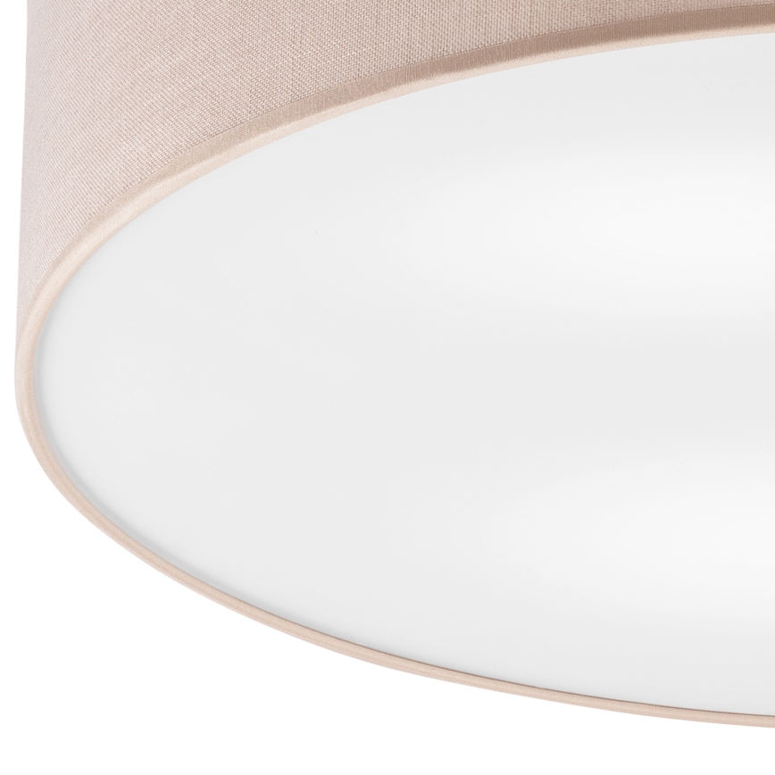 Brilagi - LED Deckenleuchte BELLADONNA 3xE27/15W/230V Ø 50 cm beige/Eiche