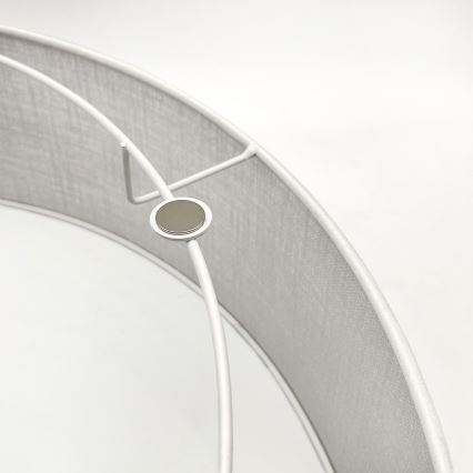 Brilagi - LED Deckenleuchte BELLADONNA 3xE27/15W/230V Ø 50 cm Weiß/Eiche Nussbaum