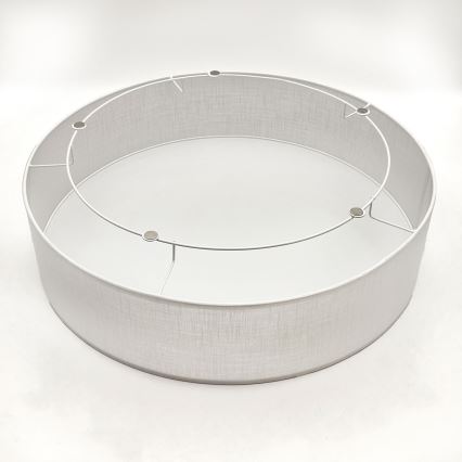 Brilagi - LED Deckenleuchte BELLADONNA 3xE27/15W/230V Ø 50 cm Weiß/Eiche Nussbaum