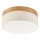 Brilagi - LED Deckenleuchte BELLADONNA LED/20W/230V Ø 30 cm creme/Eiche