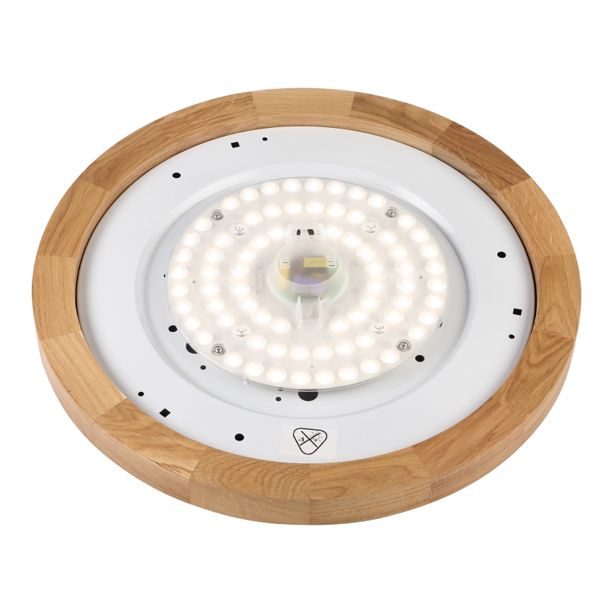 Brilagi - LED Deckenleuchte BELLADONNA LED/36W/230V Ø 40 cm weiß/Eiche