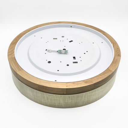 Brilagi - LED Deckenleuchte BELLADONNA LED/36W/230V Ø 50 cm creme/eiche