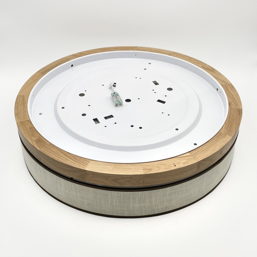 Brilagi - LED Deckenleuchte BELLADONNA LED/36W/230V Ø 50 cm creme/eiche