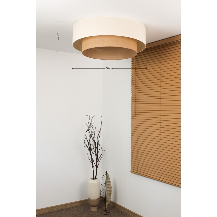 Brilagi - LED-Deckenleuchte BOHO STYLE 3xE27/15W/230V Ø 80 cm