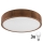 Brilagi - LED Deckenleuchte CARVALHO 3xE27/60W/230V Eiche-Kirsche Ø 47 cm