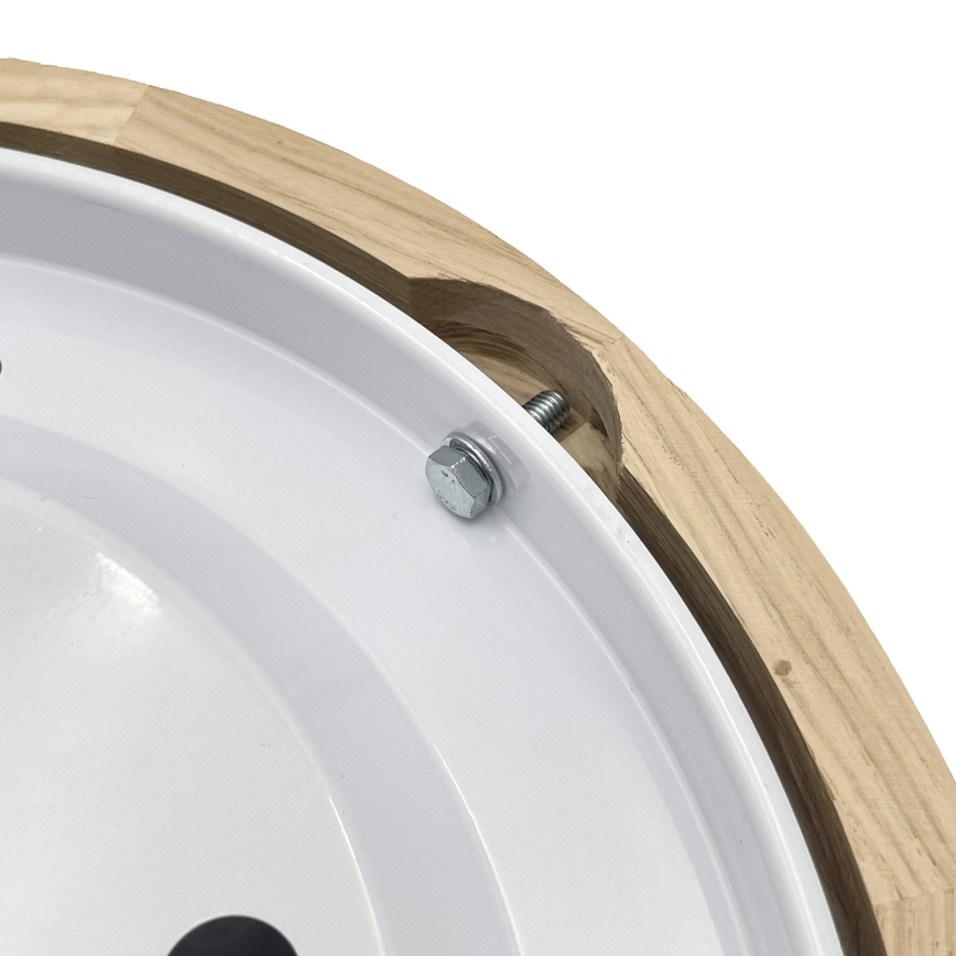 Brilagi - LED-Deckenleuchte CARVALHO LED/20W/230V Eiche Ø 27,5 cm