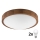 Brilagi - LED Deckenleuchte CARVALHO SLIM 2xE27/60W/230V Eiche-Kirsche Ø 37 cm