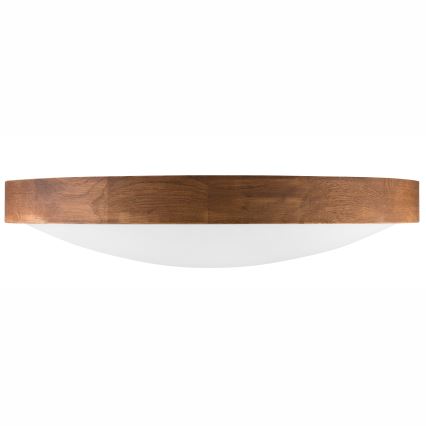 Brilagi - LED Deckenleuchte CARVALHO SLIM 3xE27/60W/230V Eiche-Kirsche Ø 47 cm